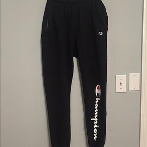 Champion Black Joggers sz M